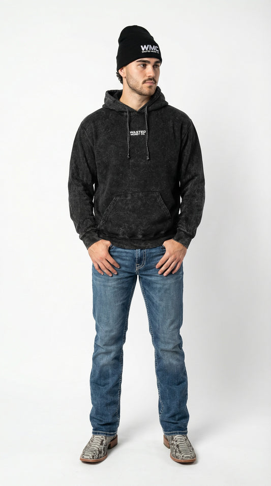 Premium Classic Acid-Wash Hoodie