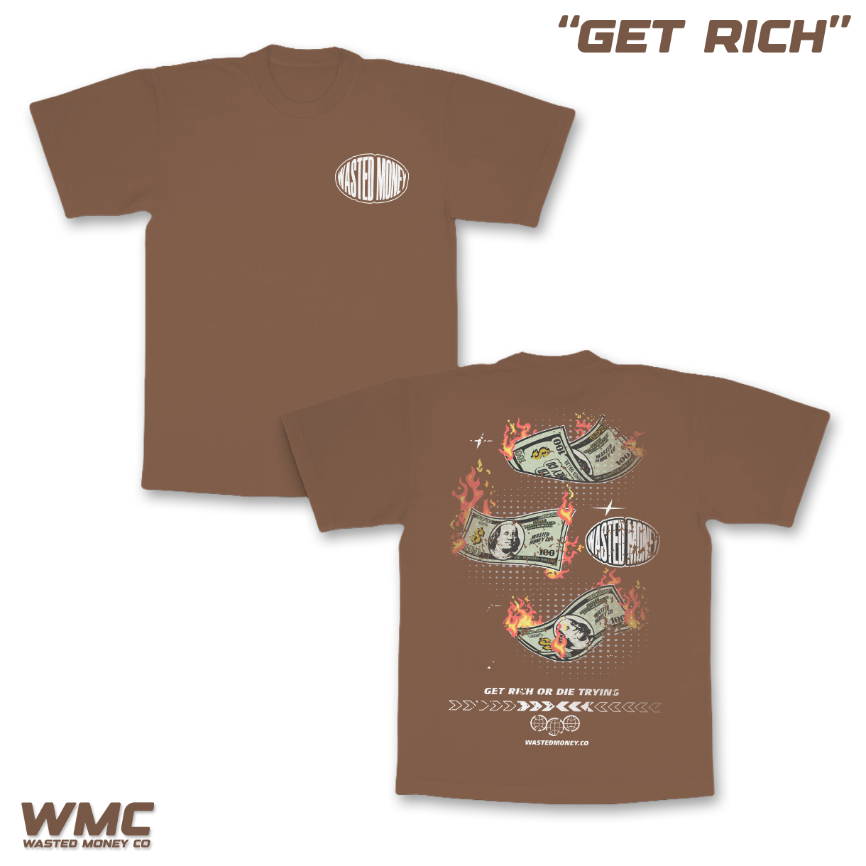 Premium Get Rich Tee