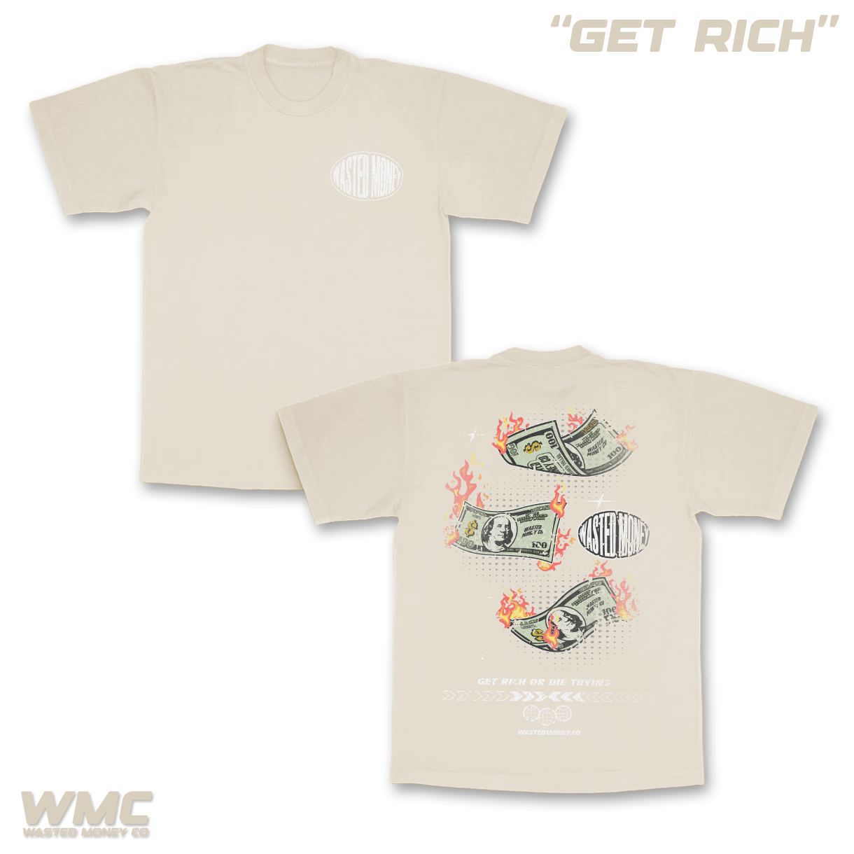 Premium Get Rich Tee