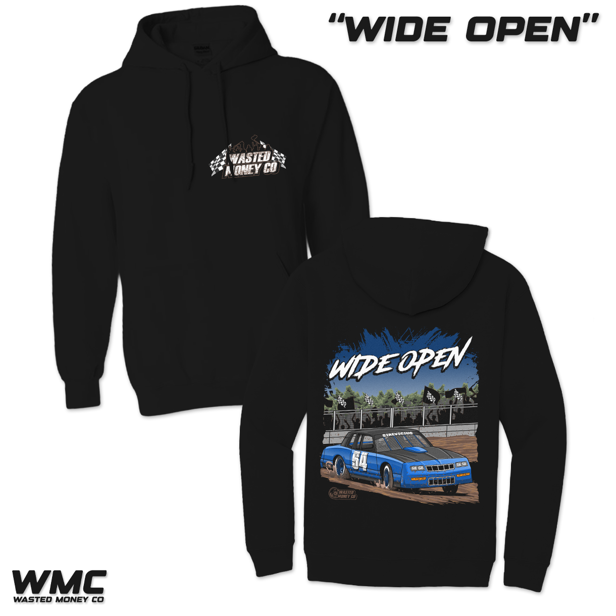 Premium Wide Open Hoodie