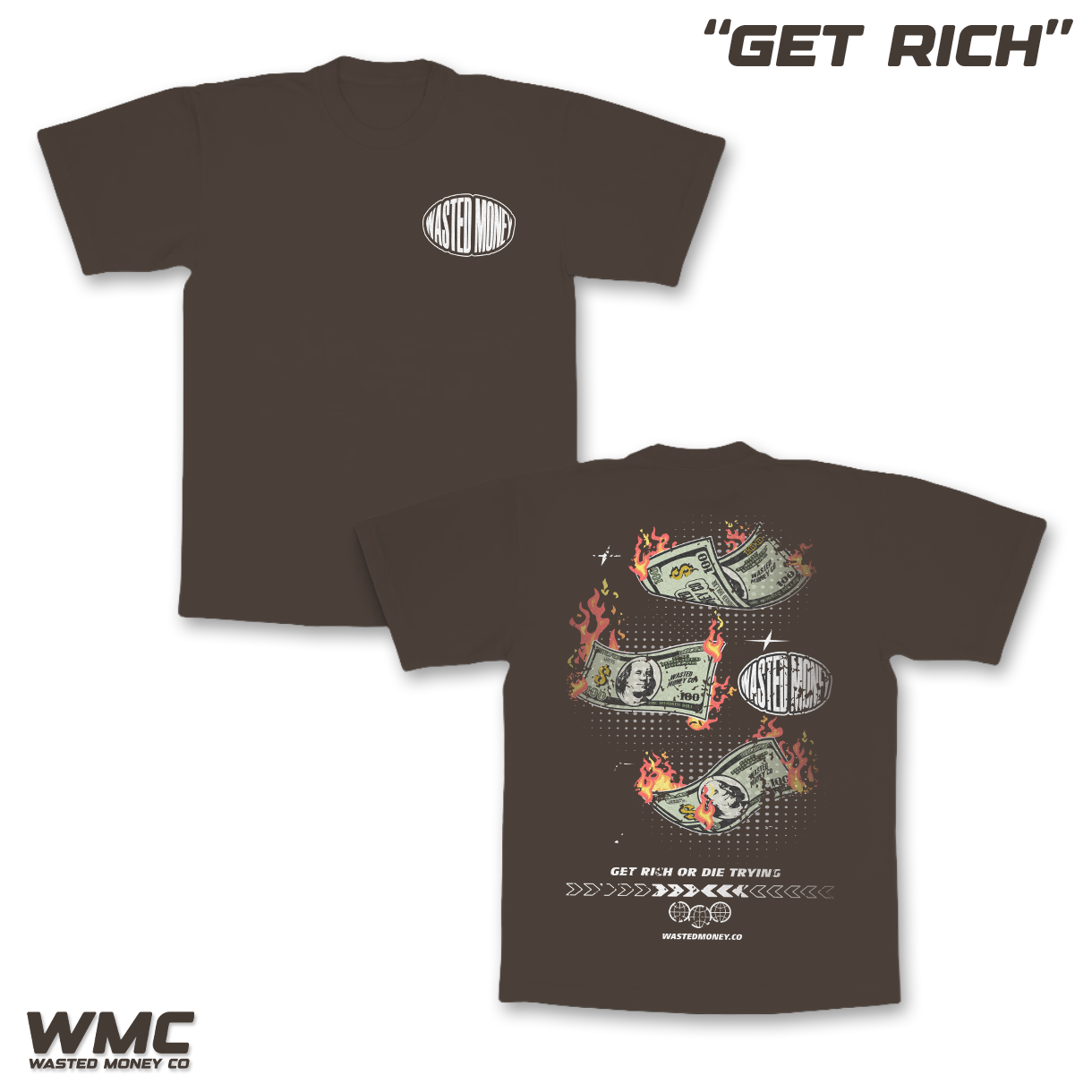 Premium Get Rich Tee