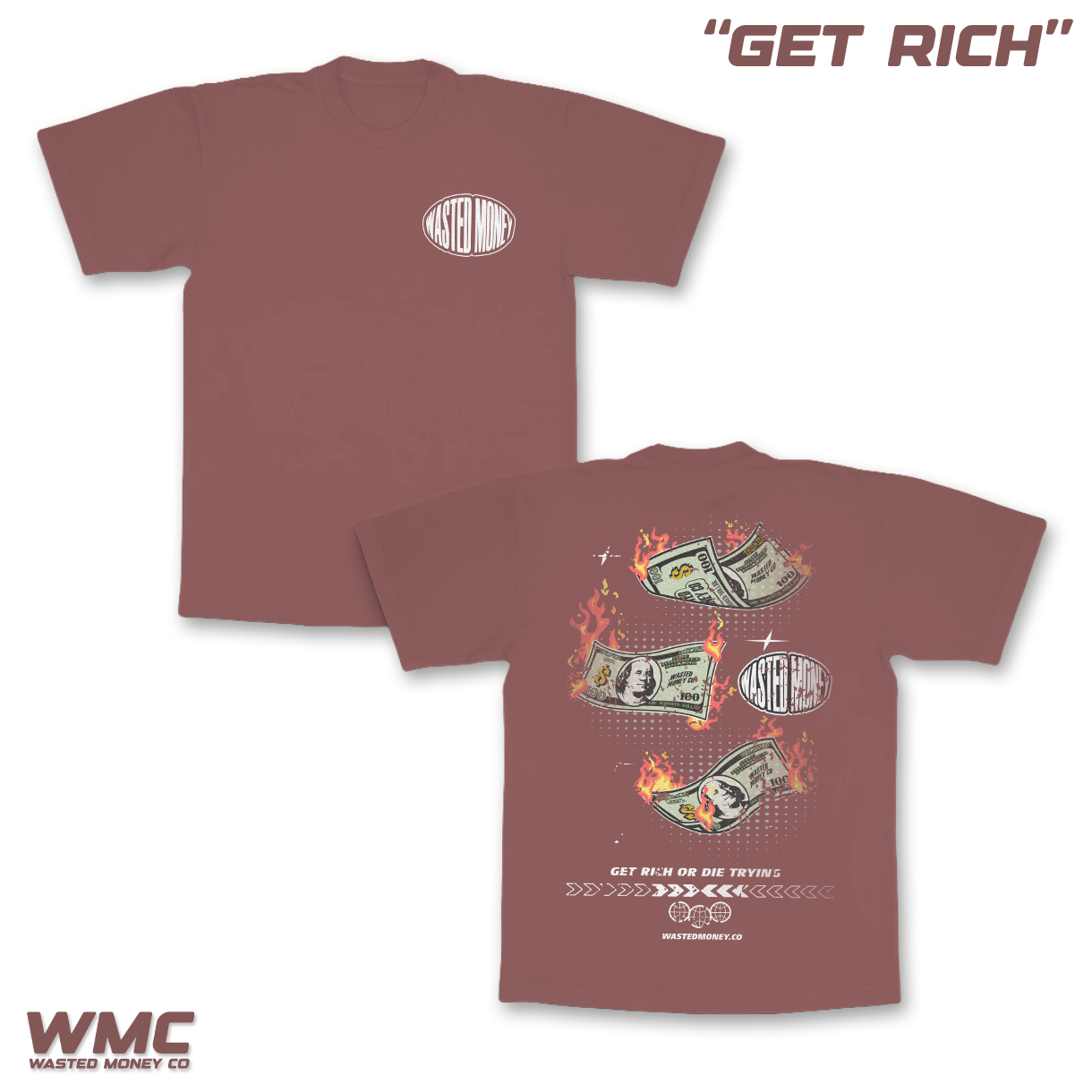 Premium Get Rich Tee
