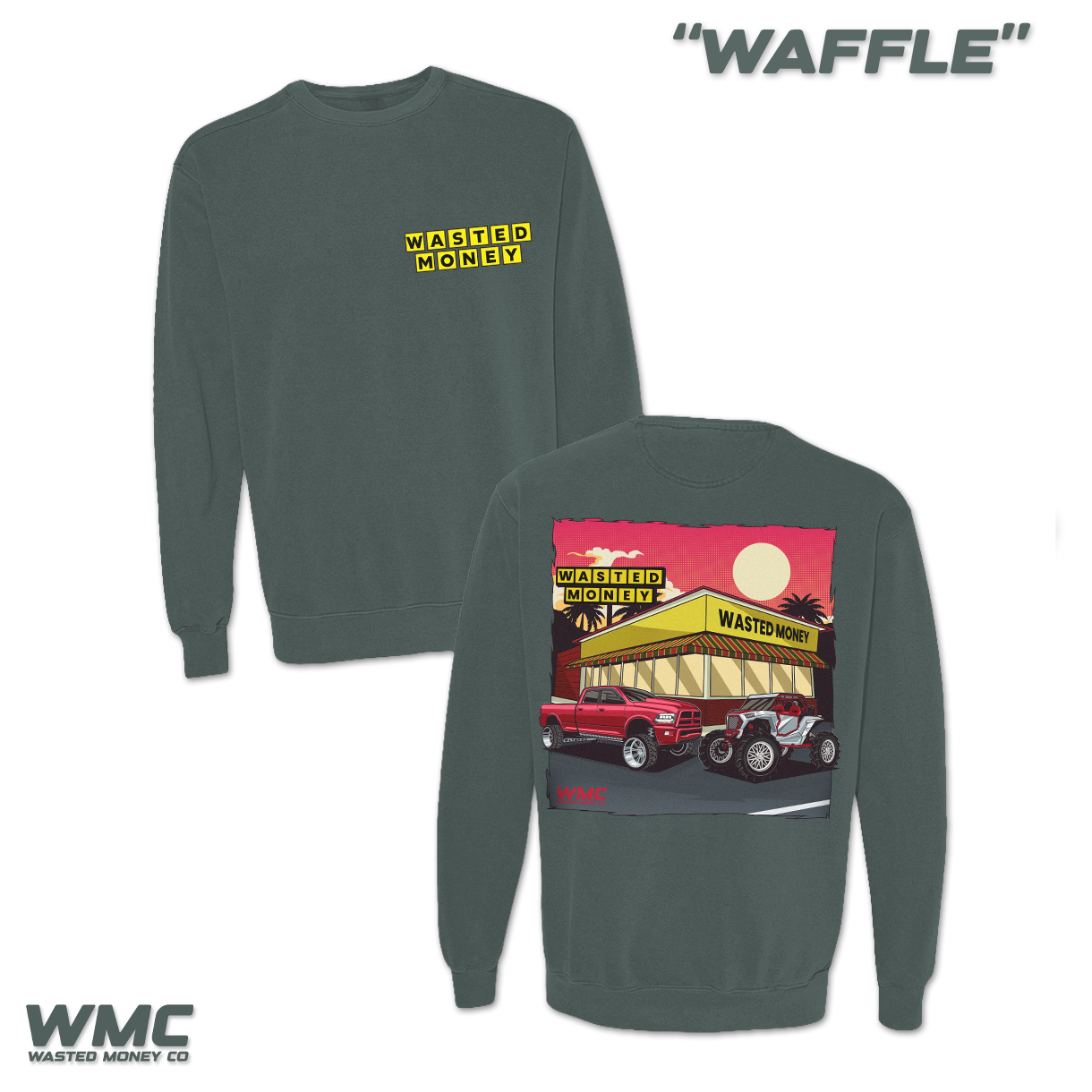 Premium Waffle Sweatshirt