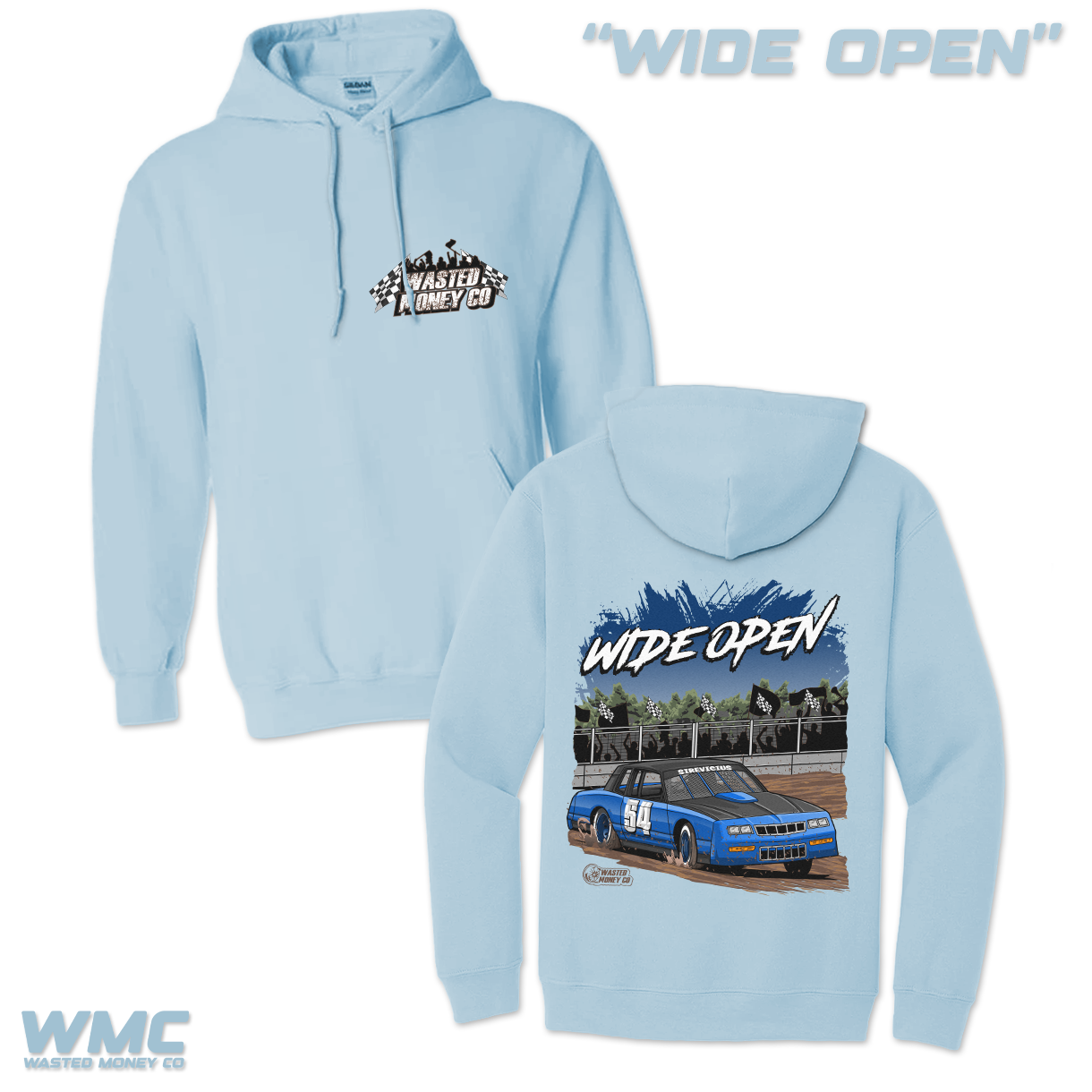 Premium Wide Open Hoodie