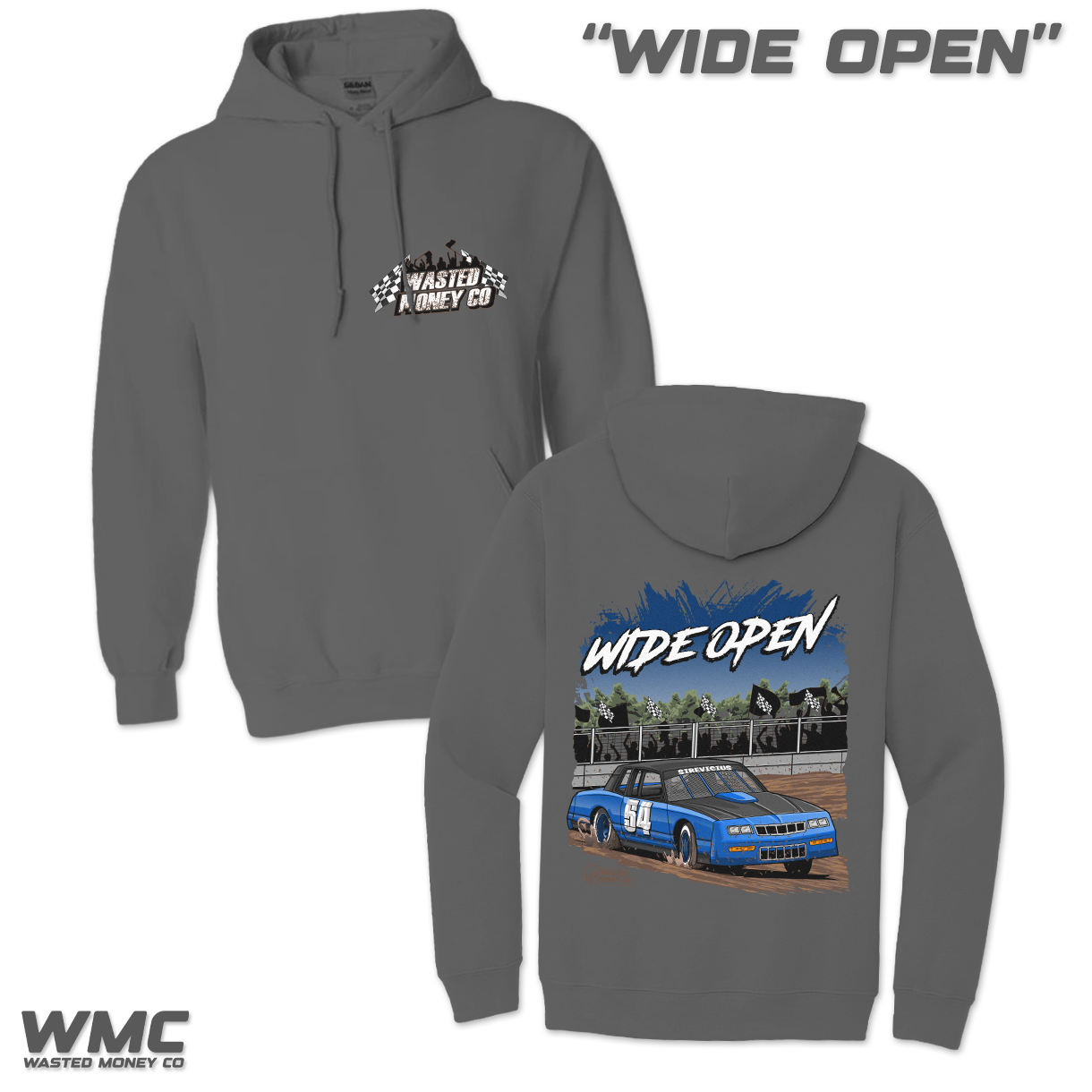 Premium Wide Open Hoodie