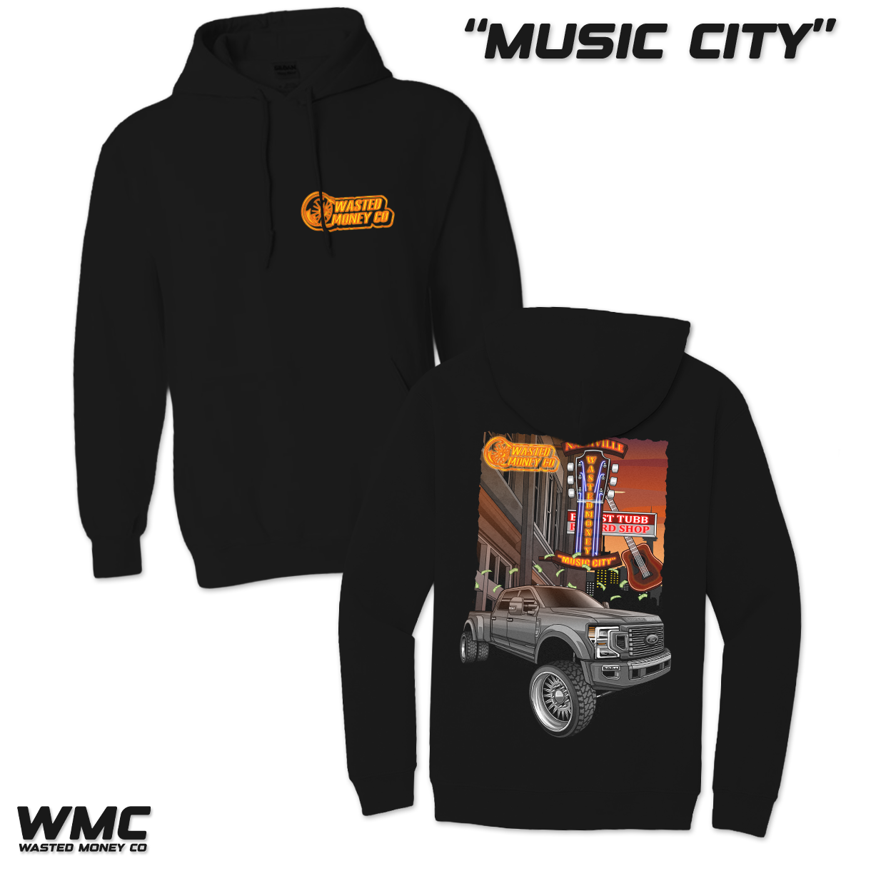 Premium Music City Hoodie