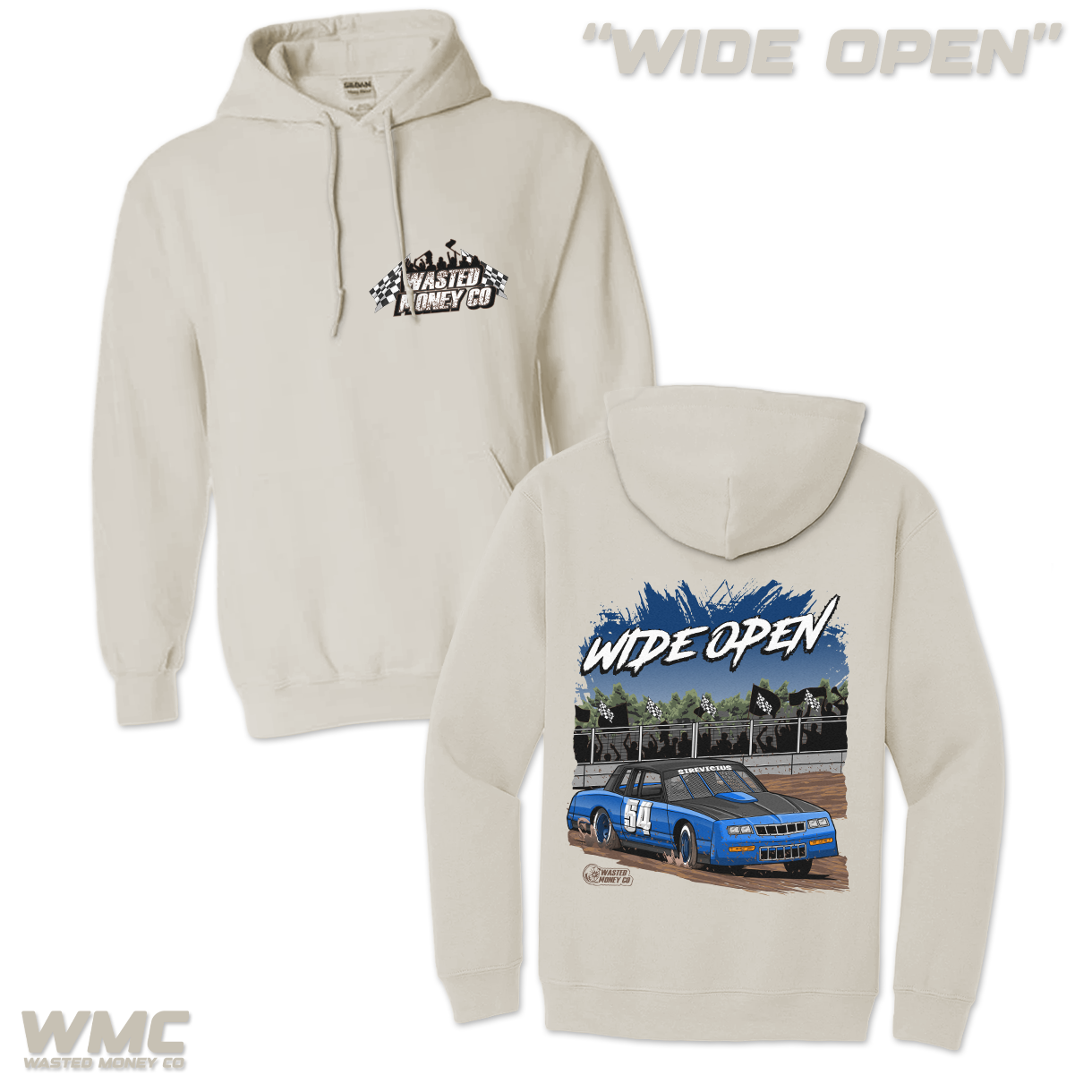 Premium Wide Open Hoodie